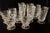 Mid 20th Century Indiana Glass Colony Whitehall Cubist Glasses - Set of 11 For Sale - Image 10 of 12