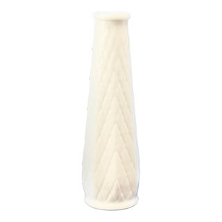 White Diamond Texture Bud Vase For Sale