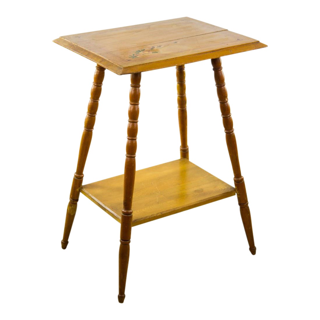 Vintage American Rustic Pine Occasional Table Chairish