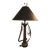 Vintage Chapman Brass Bugle-Form Table Lamp With Wrapped Strap Detail, Hollywood Regency For Sale