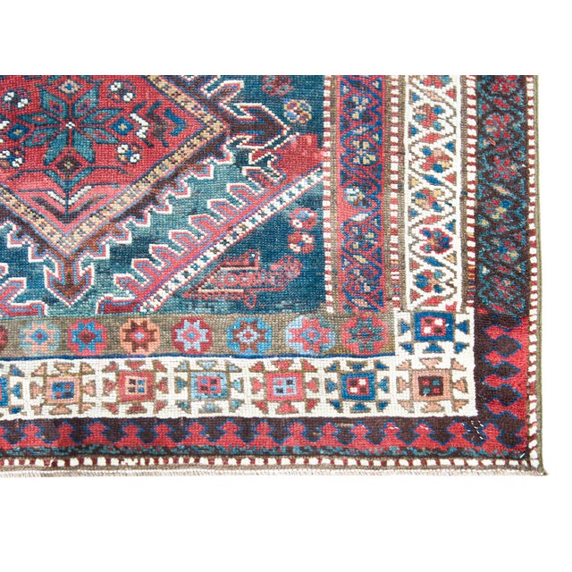 Early 20th Century Persian Qashqai Runner For Sale - Image 11 of 14
