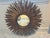 Wood Oversized Giltwood Sunburst Mirror For Sale - Image 7 of 8