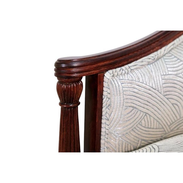 Textile Art Deco Armchair, 1930s For Sale - Image 7 of 9