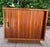 Wood Mid-Century Modern Tambour-Door Walnut Cabinet For Sale - Image 7 of 10