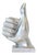 Silver Thumbs Up Hand Sculpture For Sale