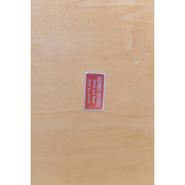 Wood Vintage Sofa Bed by Huldreich Altorfer for Aermo For Sale - Image 7 of 8