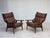 1970s Danish Model GE530 Highback Lounge Chair by H.J. Wegner for Getama, 1970s For Sale - Image 5 of 18