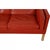 Model 2212 2-Seater Sofa in Red Leather by Børge Mogensen, 1980s For Sale - Image 18 of 18