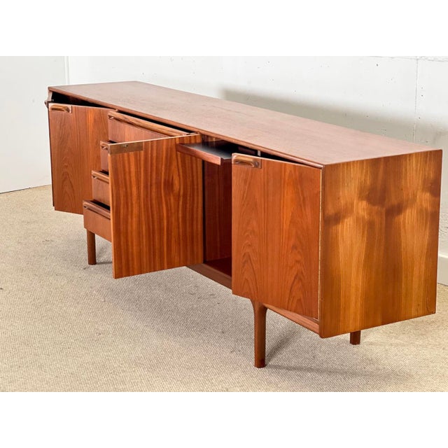 Wood Vintage Sideboard by Tom Robertson for McIntosh, 1960s For Sale - Image 7 of 18