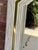 1980’s White Lacquered Faux Bamboo & Brass Hexagonal Wall Mirror -Newly Painted For Sale In Mobile - Image 6 of 11