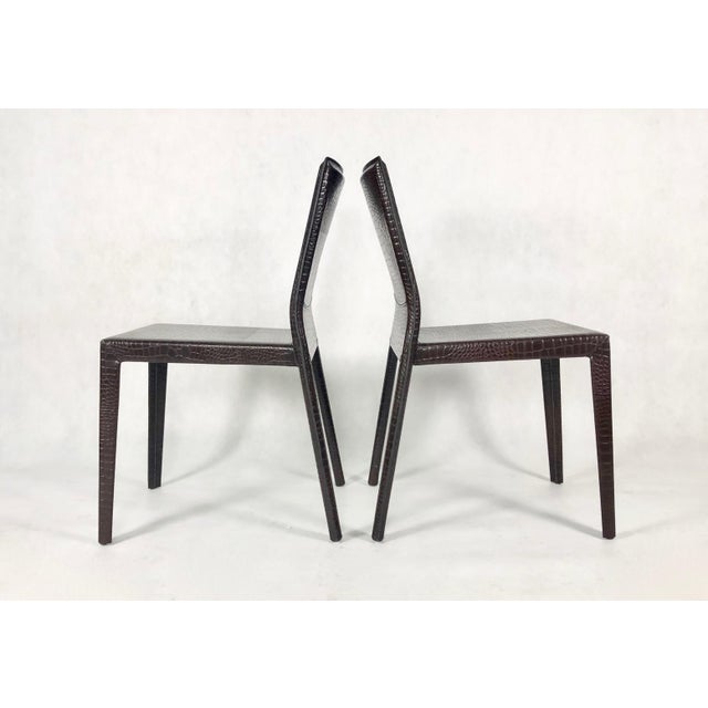 Margot Dining Chair by Elena & Guido Cattelan for Cattelan Italia, Set of 6 For Sale - Image 6 of 15