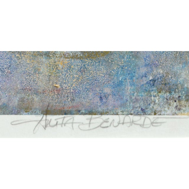 2000 - 2009 "Moving Still Life " Abstracted Still-Life Monotype by Anita Benarde For Sale - Image 5 of 7