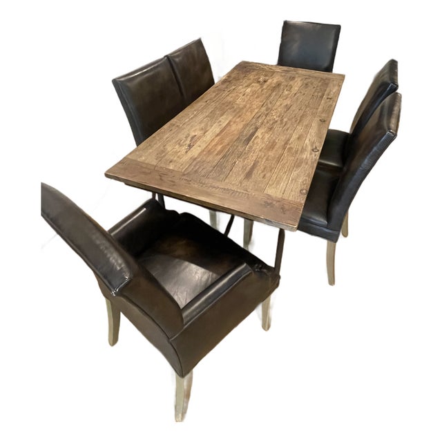 Restoration Hardware Dining Set For Sale