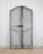 Rare double-sided communication door dating from the 18th century and retaining its attractive painted finish. Originally...