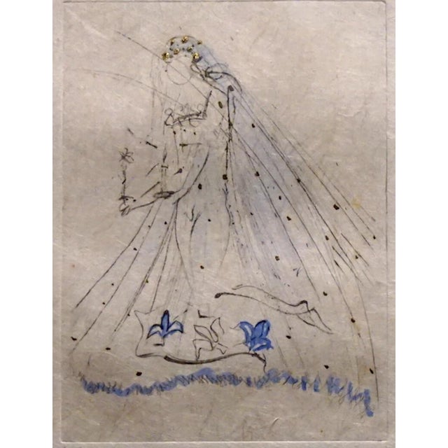 ARTIST: Salvador Dali TITLE: Petites Nus (From Ronsard) A MEDIUM: Etching SIGNED: Hand Signed PUBLISHER: Editions Argillet...