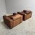 Vintage Brown Leather Lounge Chairs, 1970s, Set of 2 For Sale - Image 9 of 18