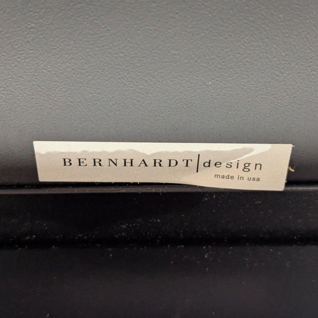 Bernhardt Yuno Modern Minimalist Wood Laminate and Metal Desk For Sale In San Francisco - Image 6 of 7