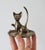 Vintage Silver Plate Cat Ring Holder For Sale - Image 4 of 11