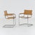Mid-Century Modern Bauhaus Leather B34 Armchairs by Mart Stam & Marcel Breuer for Fasem, Italy, 1985, Set of 6 For Sale - Image 14 of 18
