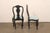 French Country Pair Painted Chairs, 19th C. For Sale - Image 10 of 11