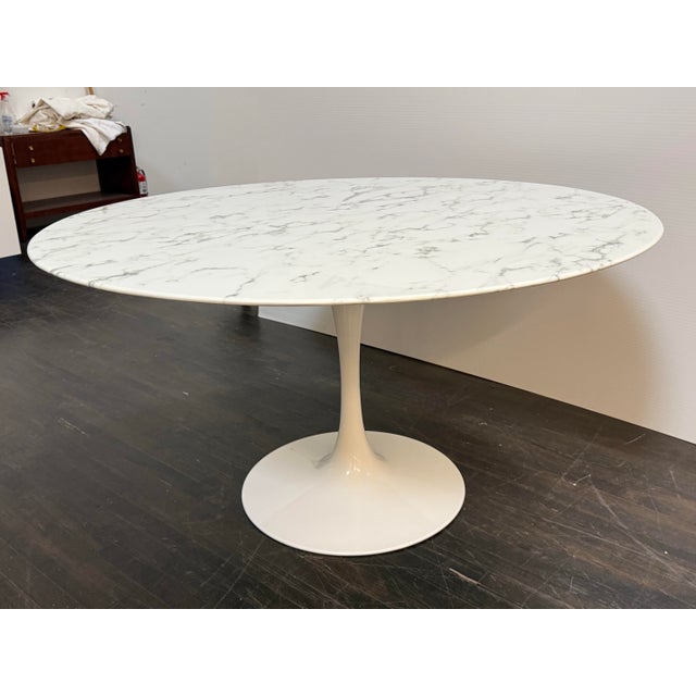 Design Plus Gallery presents a Lippa Artificial Marble Top Table from Modway. This round table pairs a white artificial...