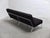Super rare modernist sofa designed by Horst Brüning around 1960. It features a sculptural chrome-plated flat steel...