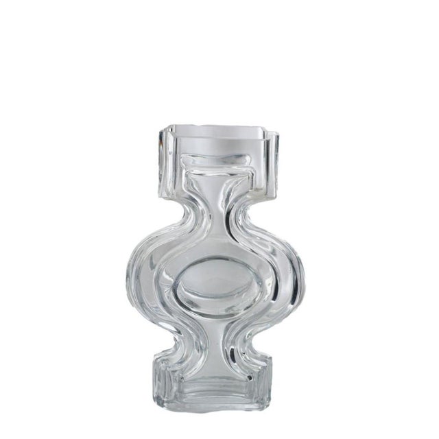 20th C. Finnish Mid Century Modern Art Glass Vases- Two Pieces For Sale In Miami - Image 6 of 7