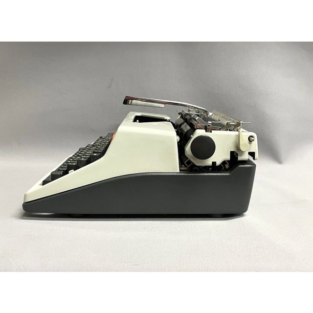 Mid-Century Modern 1970 Olympia Portable Typewriter - Sm8 Model For Sale - Image 3 of 12