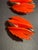 Mid-Century Modern 1960s MCM Jewelry Marked BSK Space-Age Foliate Lucite in Rhodium Plated Clip on Earrings, Pair For Sale - Image 3 of 7