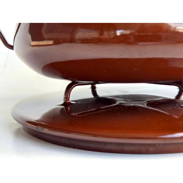 1970s Dansk Kobenstyle 2 Quart Casserole Pot With Trivet Lid, Designed by Jens H. Quistgaard For Sale - Image 11 of 14