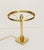 Metal Art Nouveau Floor Lamp in Brass and Glass, 1890s For Sale - Image 7 of 8