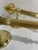 Vintage Brass Neoclassical Style Candle Wall Sconces - A Pair For Sale - Image 13 of 18