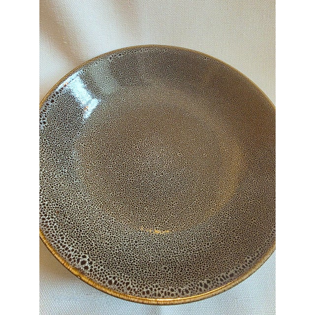Becara Shagreen Pattern Ceramic Bowl For Sale - Image 4 of 5