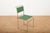 B5 / B40 Chair in Chrome-Plated Tubular Steel with Green Fabric Seat by Marcel Breuer for Tecta, 1980s For Sale - Image 6 of 14