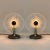 Mid-Century Etched Glass Table Lamps, Italy, 1950s, Set of 2 For Sale - Image 15 of 16