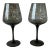 1990s Swedish Gully Smoke Wine Glasses - Set of 2 For Sale