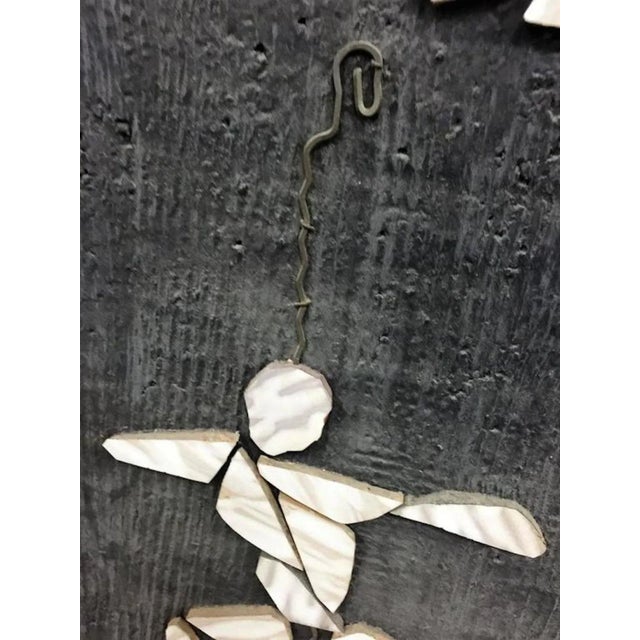 Mid-Century Modern Mid 20th Century Richard Hohenberg Acrobat Mosaic Wall Sculpture For Sale - Image 3 of 5