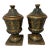 Maitland Smith Style Campagna Frieze Urns - A Pair For Sale