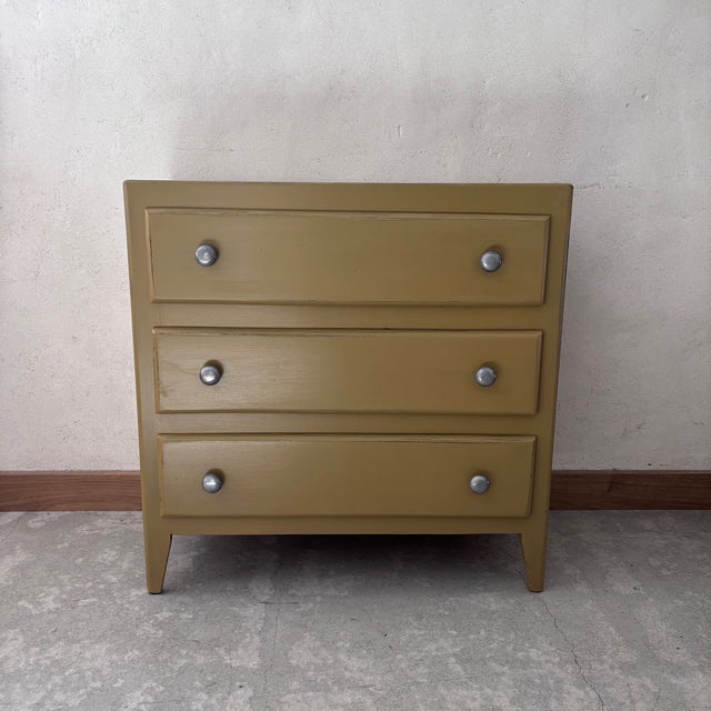 Small Patinated Chest of Drawers For Sale - Image 6 of 6