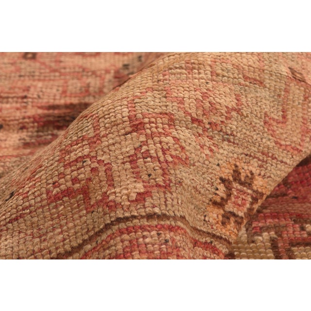 Vintage Turkish Oushak Rug, 06'06 X 13'00 For Sale In Dallas - Image 6 of 10