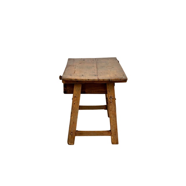 Spanish Wabi-Sabi Popular Table, 1940s For Sale - Image 9 of 10
