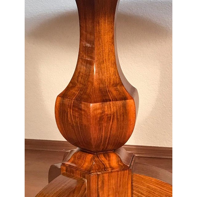 19th Century Biedermeier Walnut Table, Germany, 1820 For Sale - Image 5 of 10