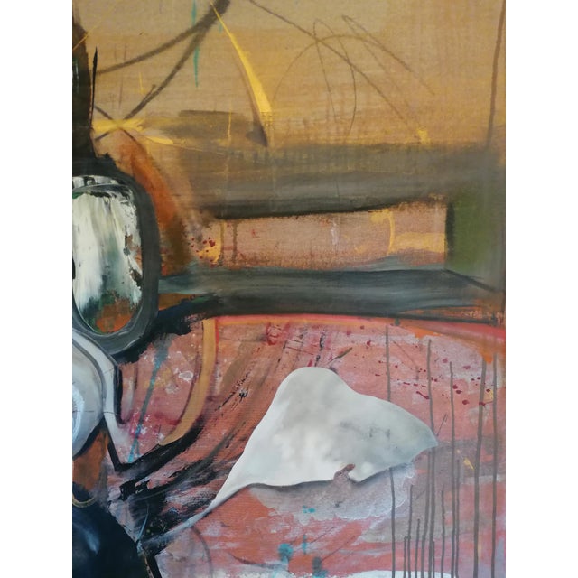 Stefano Mazzolini, Cecenius, 2022, Acrylic & Oil on Canvas For Sale - Image 8 of 17