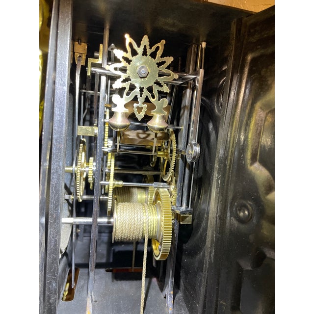 19th Century French Comtoise Grandfather Clock For Sale - Image 10 of 10