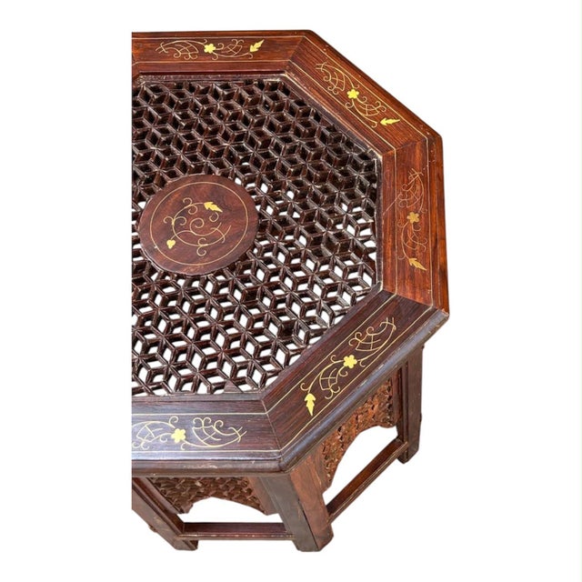 Wood Anglo-Indian Side Table, 1890s For Sale - Image 7 of 9