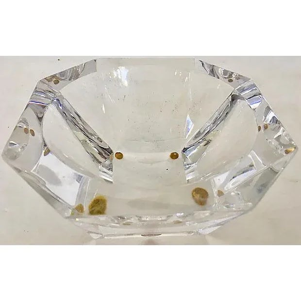 Octagonal Orrefors Sweden Bowl For Sale In Miami - Image 6 of 8