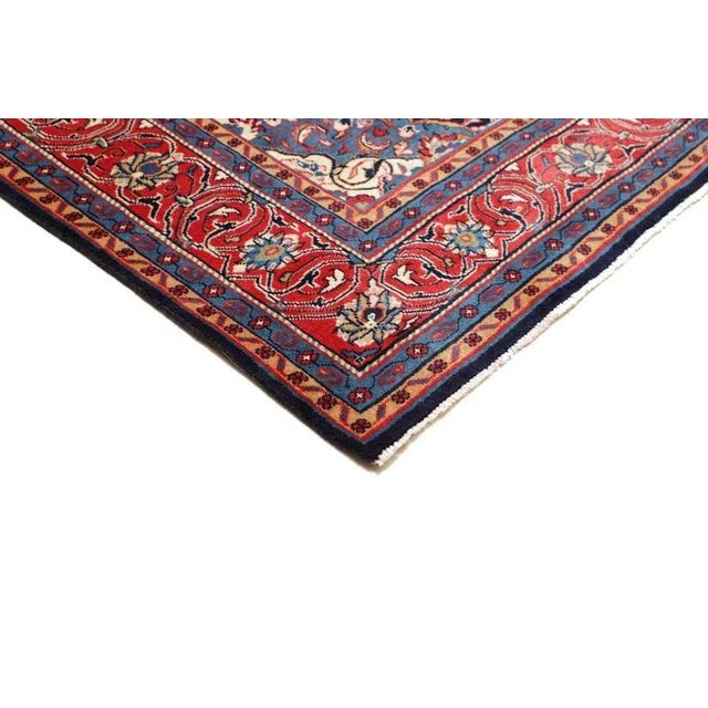 Middle Eastern Hand-Knotted Sarough Farahan Rug For Sale - Image 5 of 11