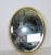 1940s Giltwood Oval Beveled Mirror For Sale - Image 4 of 5