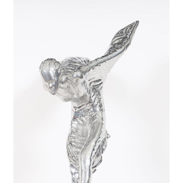 Mid-Century Rolls Royce Spirit of Ecstasy Sculpture For Sale - Image 12 of 18