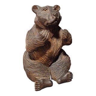 Black Forest Bear Inkwell For Sale